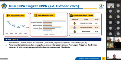 Menjadi yang Terbaik, MTsN 1 Pohuwato Ungguli Satuan Kerja Lain dalam Nilai IKPA KPPN Marisa